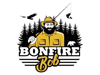 Bonfire Bob logo design by logoviral