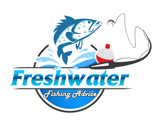 Freshwater Fishing Advice logo design by Arrs
