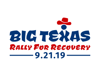 Big Texas Rally For Recovery logo design by graphicstar