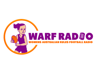 Womens Australian Rules Football Radio (WARF Radio) logo design by Ultimatum