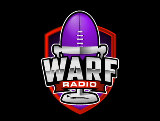 Womens Australian Rules Football Radio (WARF Radio) logo design by lestatic22