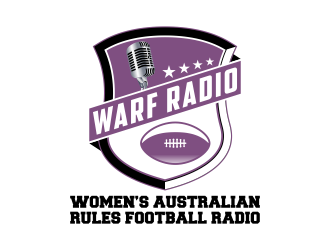 Womens Australian Rules Football Radio (WARF Radio) logo design by Kruger