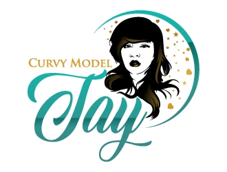 Curvy Model Tay  logo design by Aelius