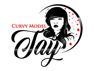 Curvy Model Tay  logo design by Aelius