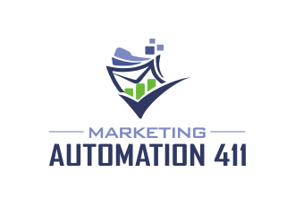Marketing Automation 411 logo design by YONK