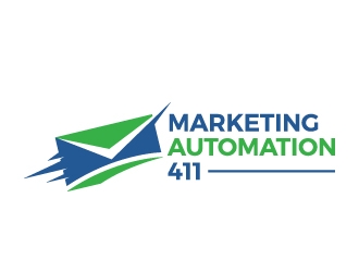 Marketing Automation 411 logo design by dchris