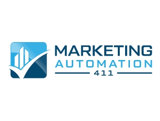 Marketing Automation 411 logo design by akilis13