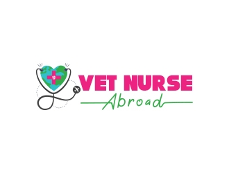 Vet Nurse Abroad logo design by heba