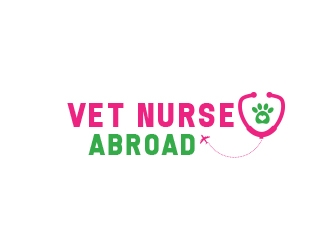 Vet Nurse Abroad logo design by heba