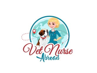 Vet Nurse Abroad logo design by avatar
