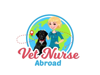 Vet Nurse Abroad logo design by avatar