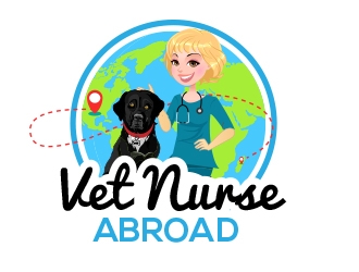 Vet Nurse Abroad logo design by avatar
