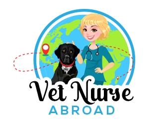 Vet Nurse Abroad logo design by avatar