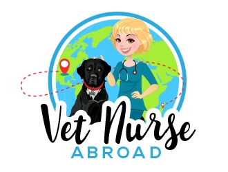 Vet Nurse Abroad logo design by avatar