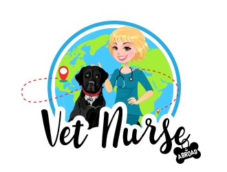 Vet Nurse Abroad logo design by avatar