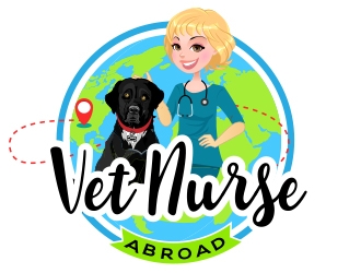 Vet Nurse Abroad logo design by avatar