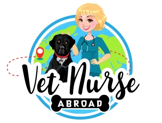 Vet Nurse Abroad logo design by avatar