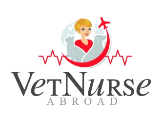 Vet Nurse Abroad logo design by fawadyk