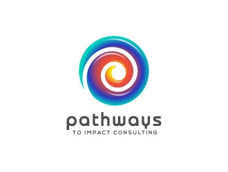 Pathways To Impact Consulting logo design by jishu