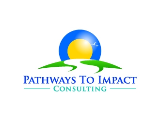 Pathways To Impact Consulting logo design by jishu