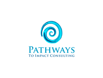 Pathways To Impact Consulting logo design by alby