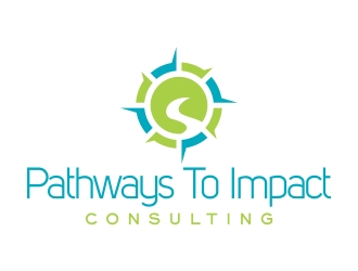 Pathways To Impact Consulting logo design by cikiyunn