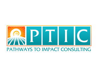 Pathways To Impact Consulting logo design by megalogos