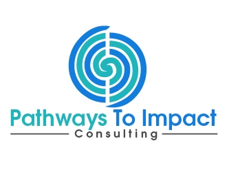 Pathways To Impact Consulting logo design by shravya