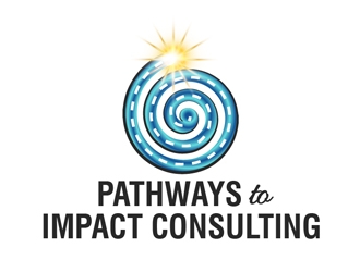 Pathways To Impact Consulting logo design by Roma