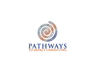 Pathways To Impact Consulting logo design by dhika