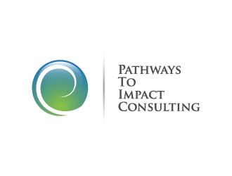 Pathways To Impact Consulting logo design by desynergy