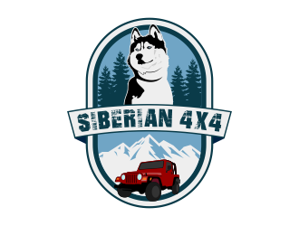 Siberian 4X4 logo design by Kruger