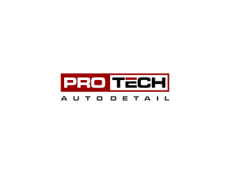 PRO TECH AUTO DETAIL logo design by haidar