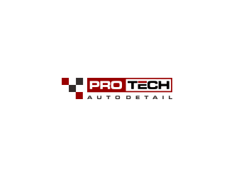 PRO TECH AUTO DETAIL logo design by haidar