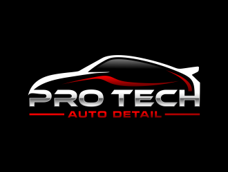 PRO TECH AUTO DETAIL logo design by hidro