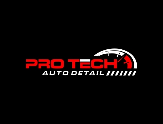 PRO TECH AUTO DETAIL logo design by RIANW