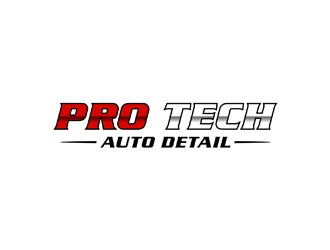PRO TECH AUTO DETAIL logo design by johana