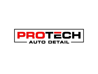 PRO TECH AUTO DETAIL logo design by labo
