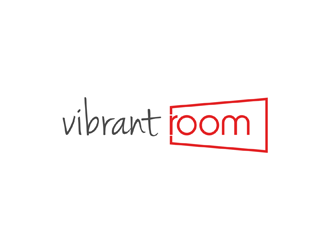 vibrant room logo design by johana