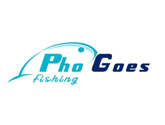 Pho Goes Fishing logo design by bougalla005