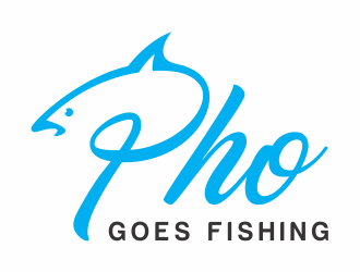 Pho Goes Fishing logo design by up2date