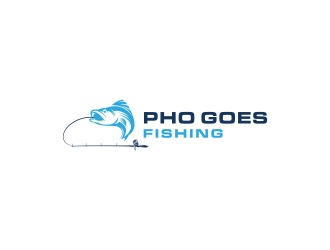 Pho Goes Fishing logo design by kaylee