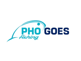 Pho Goes Fishing logo design by bougalla005