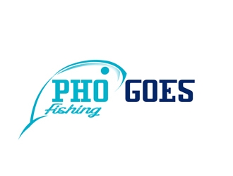 Pho Goes Fishing logo design by bougalla005