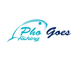 Pho Goes Fishing logo design by bougalla005
