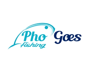 Pho Goes Fishing logo design by bougalla005