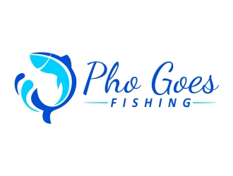 Pho Goes Fishing logo design by ruki