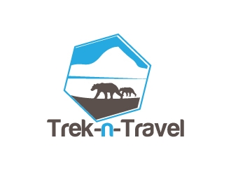 Trek-n-Travel logo design by zenith