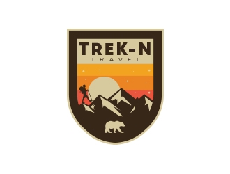 Trek-n-Travel logo design by heba