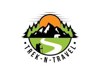 Trek-n-Travel logo design by ArRizqu